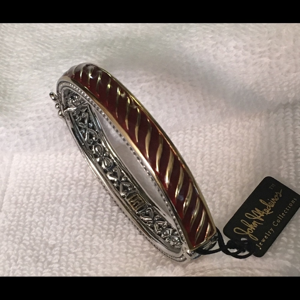 #5 John Medeiros Autumn Brown Bangle Bracelet